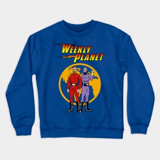 Weekly Planet vs. Defenders of the Earth Crewneck Sweatshirt